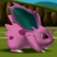Nidoran Male and a strangely positioned arm